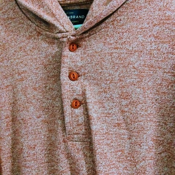 HOODIE*LUCKY BRAND *CRANBERRY COLOR*LIGHTWEIGHT*WOMEN SIZE M. - Picture 5 of 6